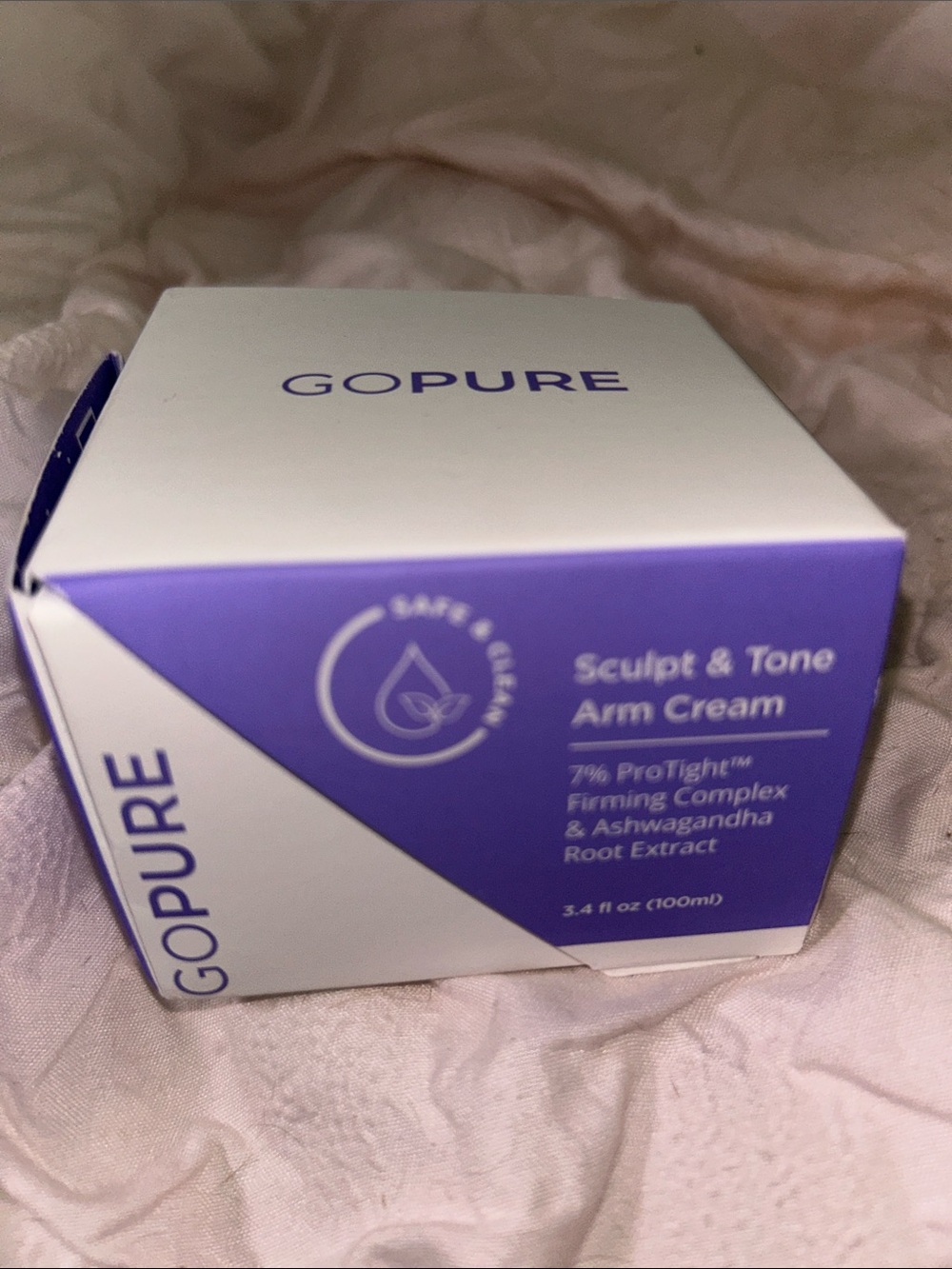 GoPure Sculpt & Tone Arm Cream — Purple Firming Moisturizer